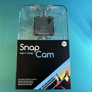 Snap Cam Wearable HD Video Camera - Black